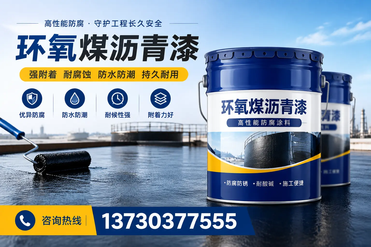 如何判断环氧煤沥青漆的质量?深圳消费者指南